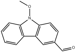 N-Methoxy-3-formylcarbazole结构式