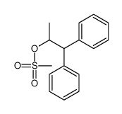 1,1-diphenylpropan-2-yl methanesulfonate结构式