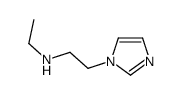 N-乙基-2-(1-咪唑基)乙胺结构式