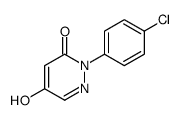2-(4-chlorophenyl)-5-hydroxypyridazin-3-one Structure