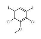 2,4-dichloro-1,5-diiodo-3-methoxybenzene图片