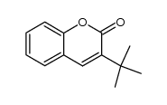 3-(tert-Butyl)-2H-chromen-2-one结构式