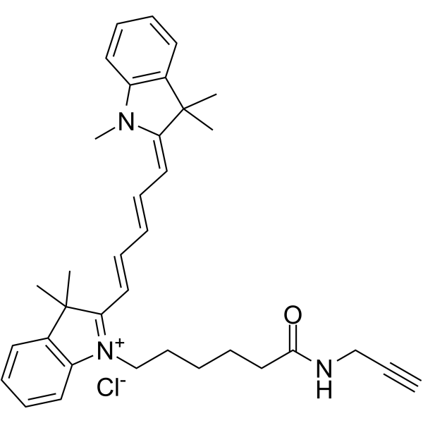 Cyanine5 alkyne picture