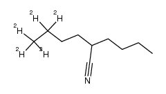 2-butylhexanenitrile-5,5,6,6,6-d5 Structure