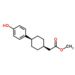 甲基2-((1s,4s)-4-(4-羟苯基)环己基)乙酸乙酯图片