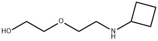 2-[2-(cyclobutylamino)ethoxy]ethan-1-ol结构式