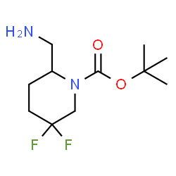 2-(氨基甲基)-5,5-二氟哌啶-1-甲酸叔丁酯图片