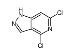 4,6-二氯-1H-吡唑并[4,3-c]吡啶结构式