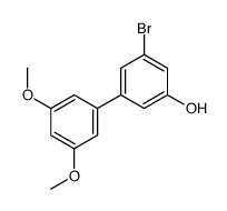 3-bromo-5-(3,5-dimethoxyphenyl)phenol结构式
