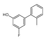 3-fluoro-5-(2-methylphenyl)phenol Structure