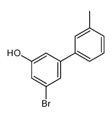 3-bromo-5-(3-methylphenyl)phenol结构式