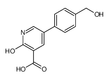 5-[4-(hydroxymethyl)phenyl]-2-oxo-1H-pyridine-3-carboxylic acid结构式