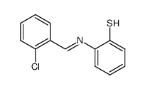 N-(2-chlorobenzylidene)-o-amino-thiophenol结构式