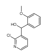 2-chloro-α-(2-methoxyphenyl)-3-pyridinemethanol结构式