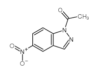 1-(5-NITRO-1H-INDAZOL-1-YL)ETHANONE Structure