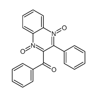 (1-oxido-4-oxo-3-phenylquinoxalin-4-ium-2-yl)-phenylmethanone Structure