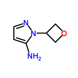 1-(氧杂环丁-3-基)-1H-吡唑-5-胺结构式