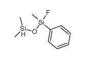 1-fluoro-1,3,3-trimethyl-1-phenyldisiloxane Structure