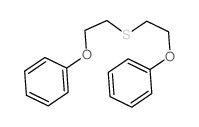 Phenetole, beta,beta-thiodi- Structure