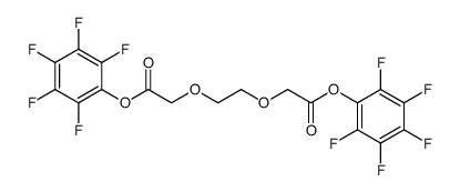 (ethylenedioxy)diacetic acid pentafluorophenyl ester结构式