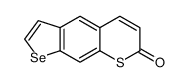 selenopheno[3,2-g]thiochromen-2-one Structure