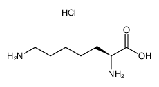 (2S)-2,7-diaminoheptanoic acid dihydrochloride结构式