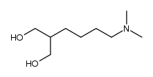 2-[4-(dimethylamino)butyl]-1,3-propanediol结构式