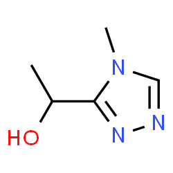 4H-1,2,4-Triazole-3-methanol, alpha,4-dimethyl- (9CI) structure