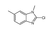 1H-Benzimidazole,2-chloro-1,6-dimethyl-(9CI)结构式