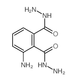 1,2-Benzenedicarboxylicacid, 3-amino-, 1,2-dihydrazide结构式