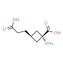 Cyclobutanepropanoic acid, 3-amino-3-carboxy-, cis- (9CI) picture
