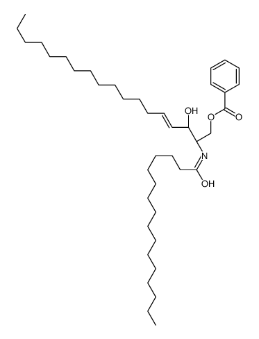 N-PALMITOYL-D-SPHINGOSINE 1-BENZOATE结构式
