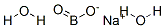 SODIUM METABORATE DIHYDRATE structure