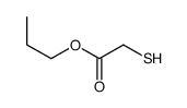 Mercaptoacetic acid propyl ester结构式