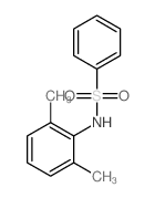 Benzenesulfonamide,N-(2,6-dimethylphenyl)- Structure