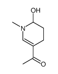 Ethanone, 1-(1,4,5,6-tetrahydro-6-hydroxy-1-methyl-3-pyridinyl)- (9CI) Structure