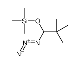 (1-azido-2,2-dimethylpropoxy)-trimethylsilane结构式