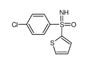 (4-chlorophenyl)-imino-oxo-thiophen-2-yl-λ6-sulfane结构式