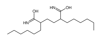 N,N'-(1,2-Ethanediyl)bis(octanamide) structure