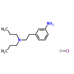 3-[2-(Dipropylamino)ethyl]aniline hydrochloride (1:1)结构式