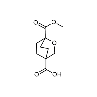 1-(Methoxycarbonyl)-2-oxabicyclo[2.2.2]octane-4-carboxylic acid Structure