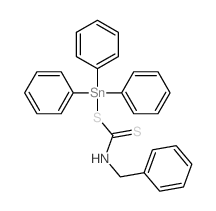 (benzylamino)methanedithioate; triphenyltin picture