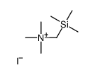 trimethyl(trimethylsilylmethyl)azanium,iodide结构式