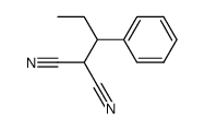 2-(1-phenylpropyl)malononitrile Structure