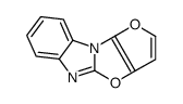 Furo[2,3:4,5]oxazolo[3,2-a]benzimidazole(9CI) structure