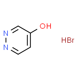 Pyridazin-4-ol hydrobromide Structure