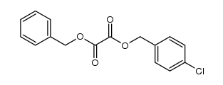 Oxalsaeure-p-chlor-benzylester Structure