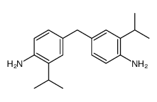 4-[(4-amino-3-propan-2-ylphenyl)methyl]-2-propan-2-ylaniline Structure