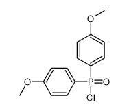 1-[chloro-(4-methoxyphenyl)phosphoryl]-4-methoxybenzene Structure