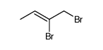 1,2-dibromo-2-butene Structure